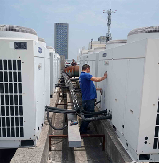 天水中央空调制热和不制冷系统维修方法